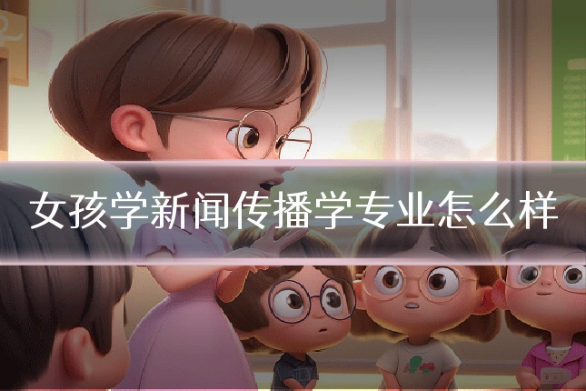 女孩学新闻传播学专业怎么样