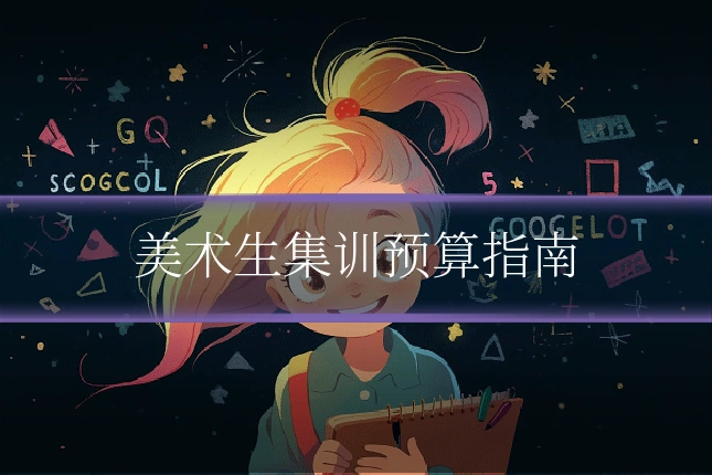 美术生集训预算指南
