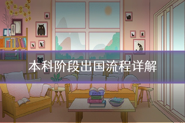 本科阶段出国流程详解