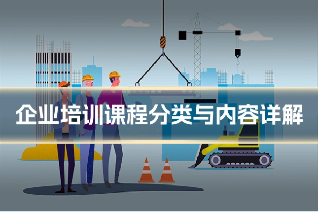 企业培训课程分类与内容详解