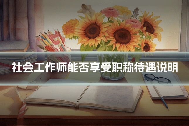 社会工作师能否享受职称待遇说明