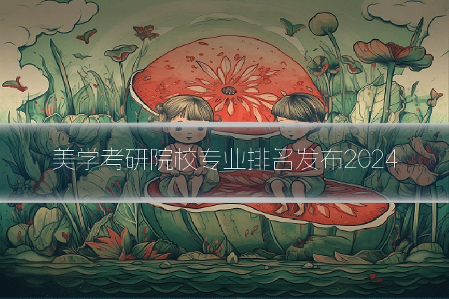美学考研院校专业排名发布2024
