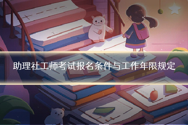 助理社工师考试报名条件与工作年限规定