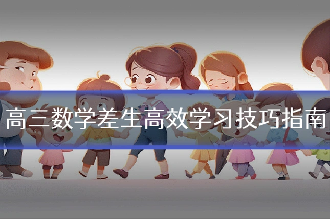 高三数学差生高效学习技巧指南