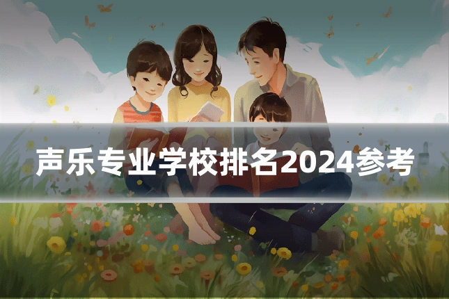 声乐专业学校排名2024参考