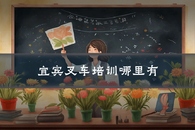 宜宾叉车培训哪里有