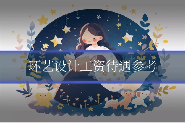 环艺设计工资待遇参考