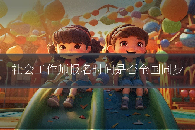社会工作师报名时间是否全国同步
