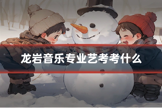 龙岩音乐专业艺考考什么