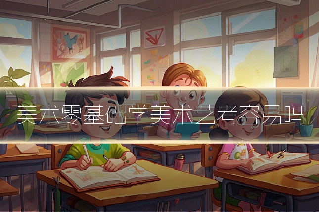 美术零基础学美术艺考容易吗