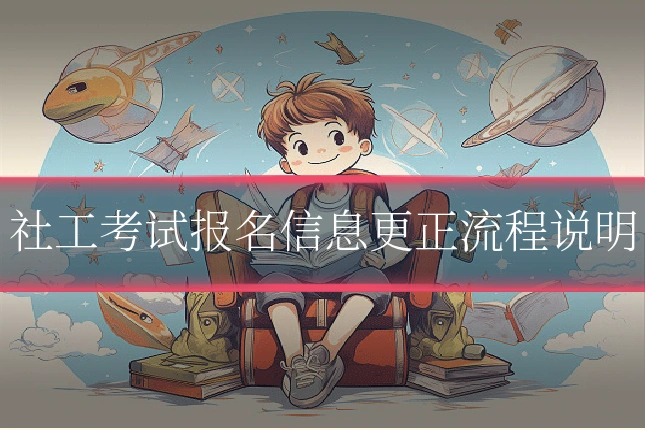 社工考试报名信息更正流程说明