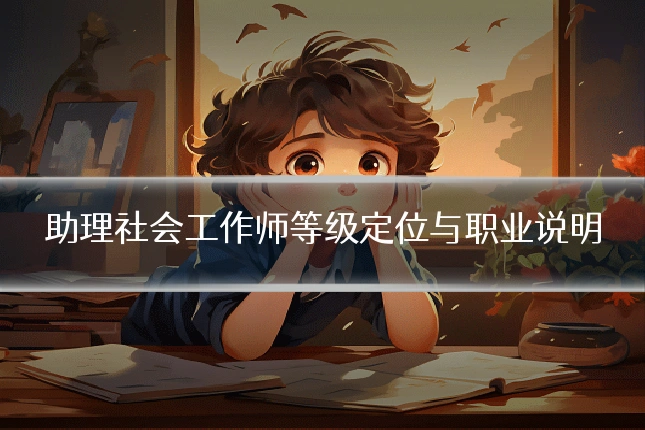 助理社会工作师等级定位与职业说明