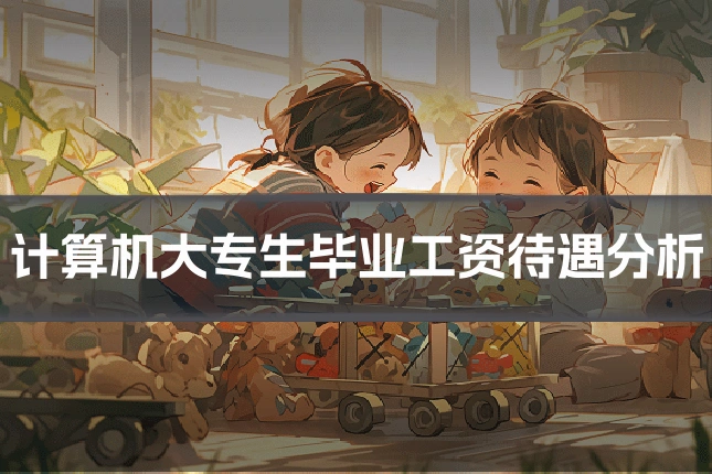 计算机大专生毕业工资待遇分析