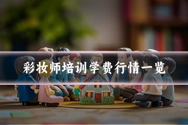 彩妆师培训学费行情一览