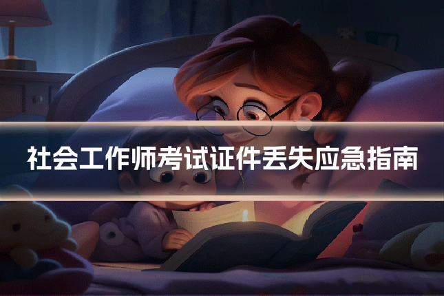 社会工作师考试证件丢失应急指南
