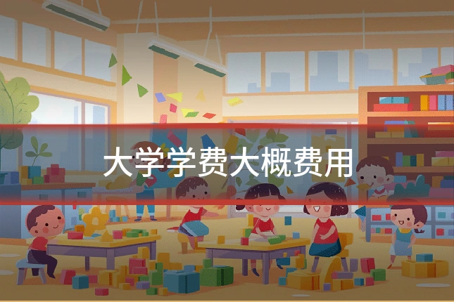 大学学费大概费用