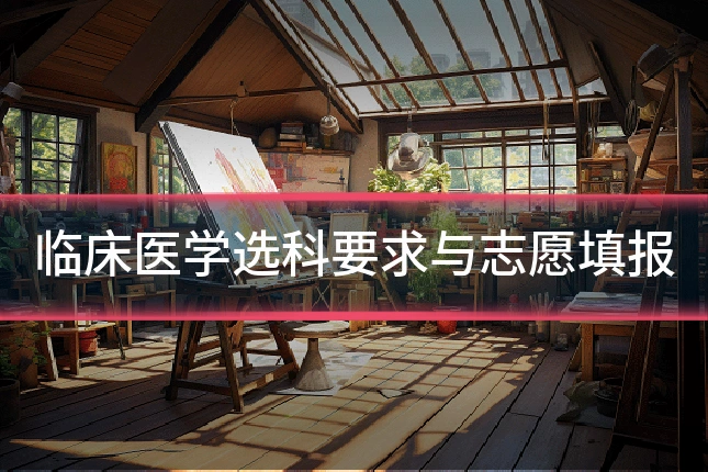临床医学选科要求与志愿填报