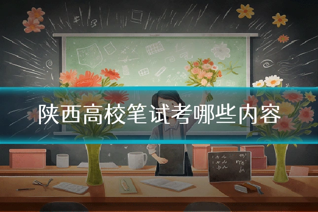 陕西高校笔试考哪些内容