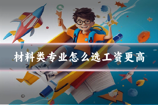 材料类专业怎么选工资更高