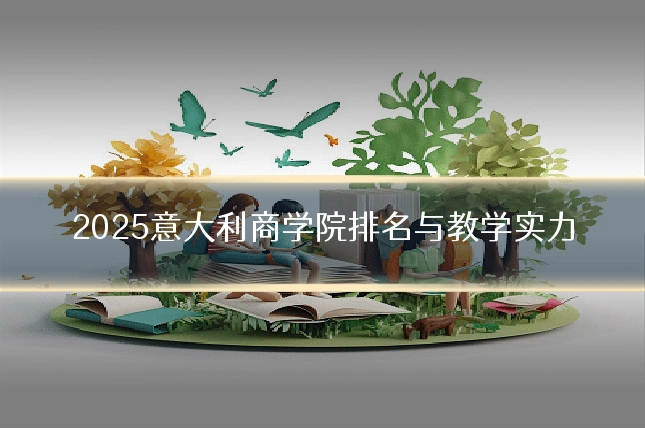 2025意大利商学院排名与教学实力