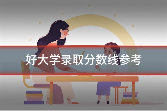 好大学录取分数线参考
