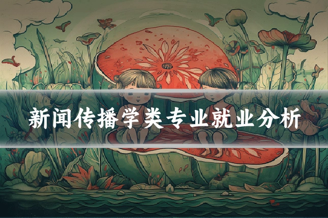 新闻传播学类专业就业分析