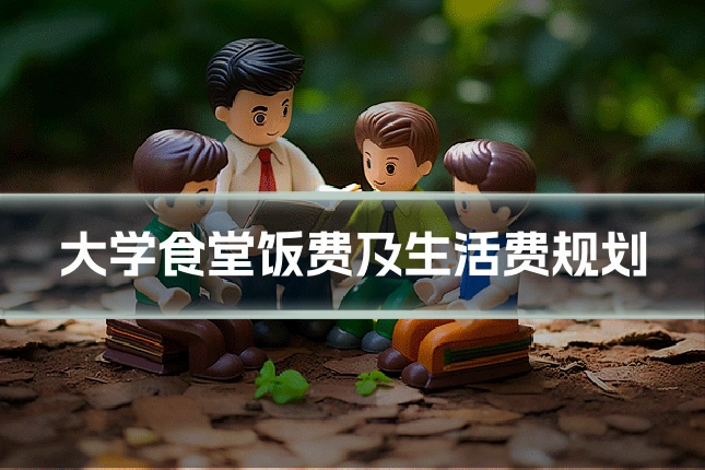 大学食堂饭费及生活费规划