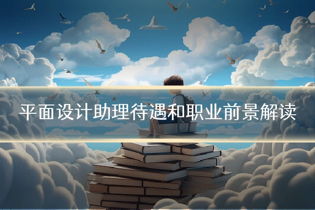 平面设计助理待遇和职业前景解读