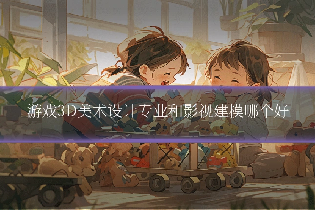 游戏3D美术设计专业和影视建模哪个好