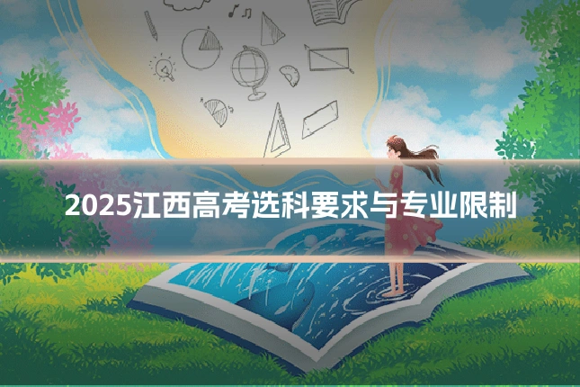 2025江西高考选科要求与专业限制