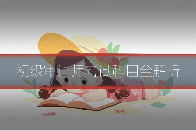 初级审计师考试科目全解析