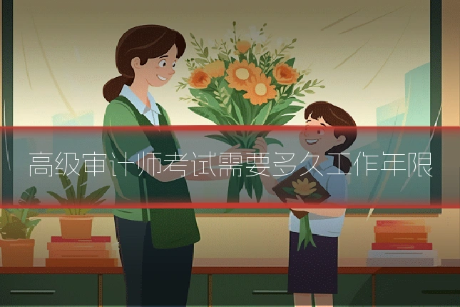 高级审计师考试需要多久工作年限