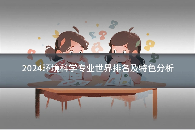 2024环境科学专业世界排名及特色分析