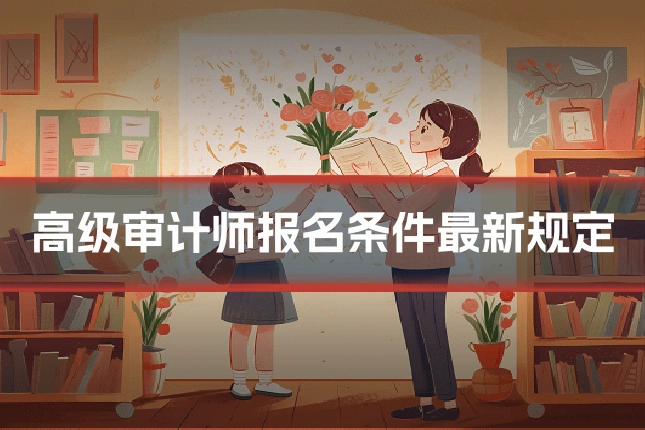 高级审计师报名条件最新规定