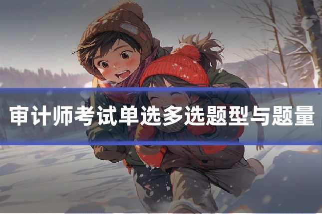 审计师考试单选多选题型与题量