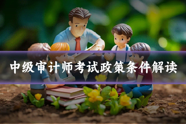 中级审计师考试政策条件解读