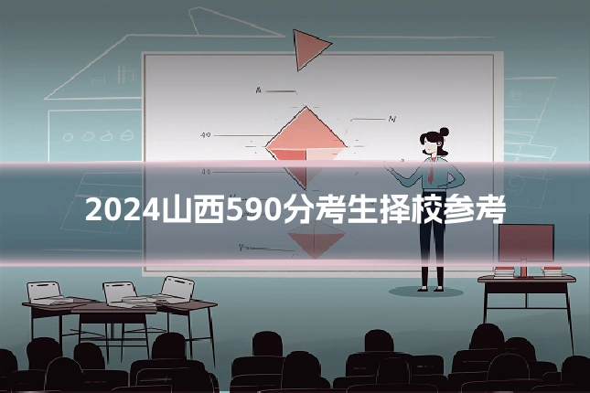 2024山西590分考生择校参考