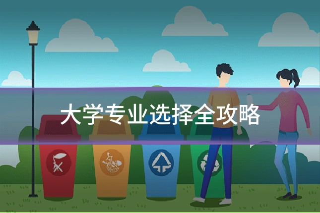 大学专业选择全攻略