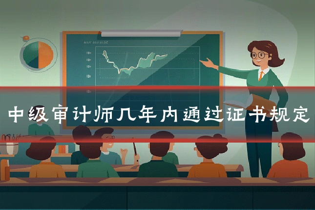 中级审计师几年内通过证书规定