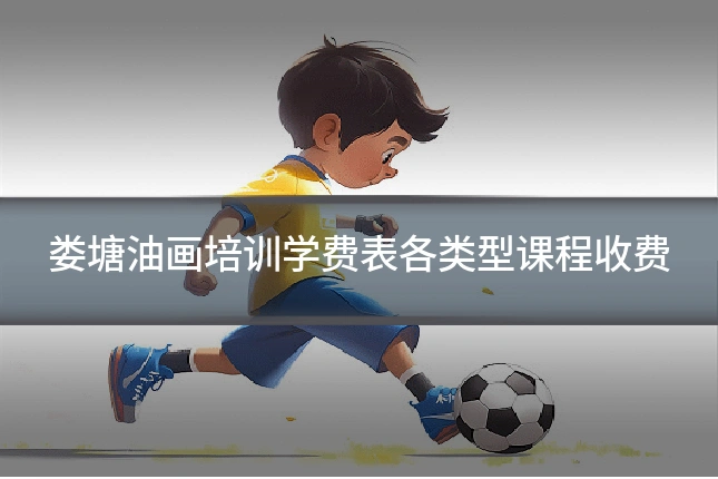 娄塘油画培训学费表各类型课程收费