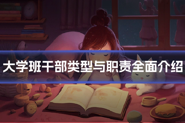 大学班干部类型与职责全面介绍