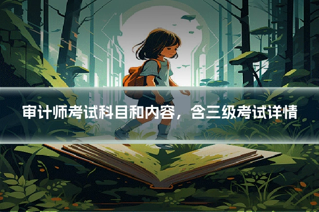 审计师考试科目和内容，含三级考试详情