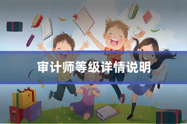 审计师等级详情说明