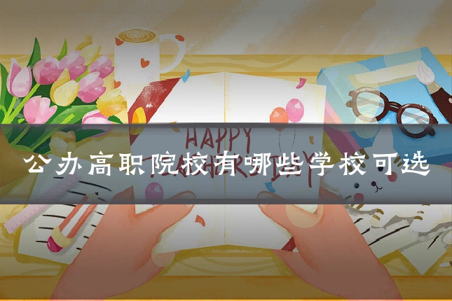 公办高职院校有哪些学校可选