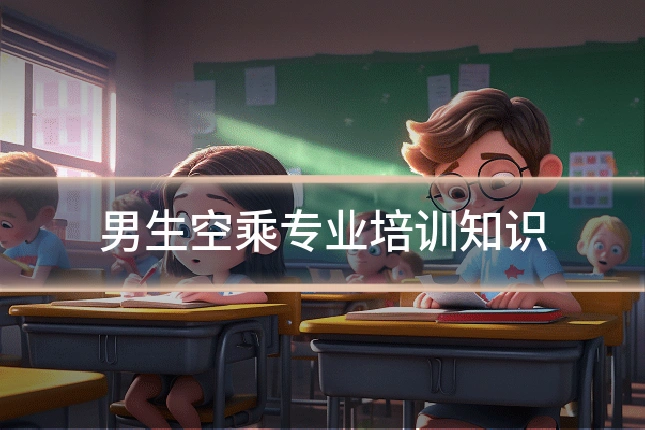 男生空乘专业培训知识
