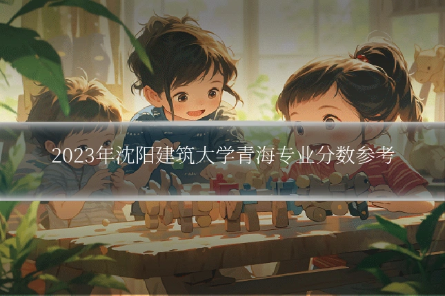 2023年沈阳建筑大学青海专业分数参考