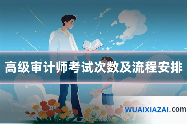 高级审计师考试次数及流程安排