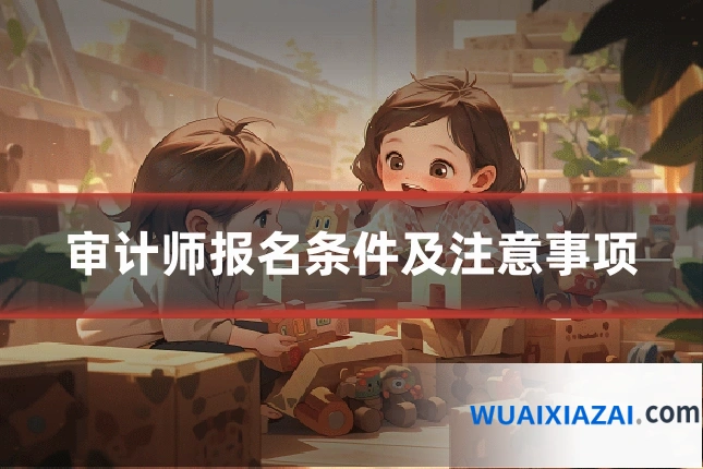 审计师报名条件及注意事项