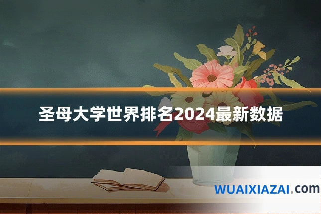 圣母大学世界排名2024最新数据