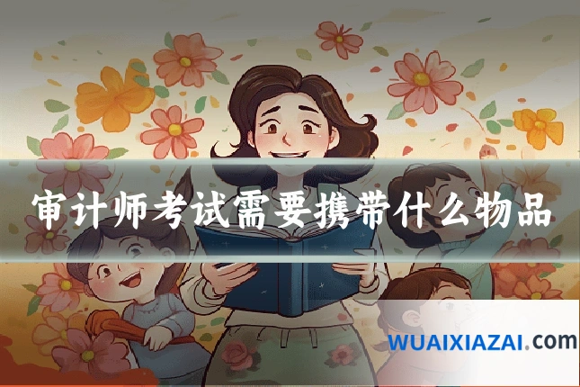 审计师考试需要携带什么物品
